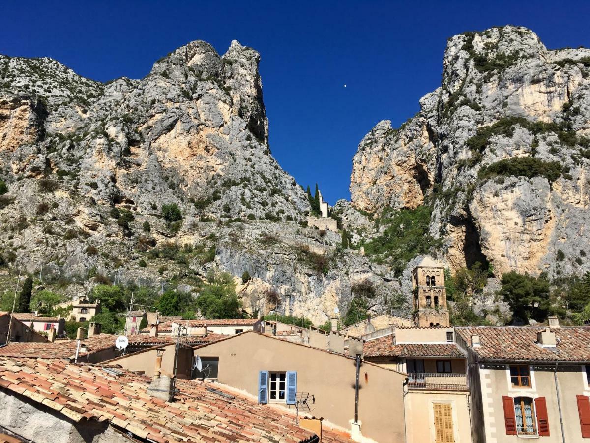 Lou Mistral Hotel Moustiers-Sainte-Marie Kültér fotó